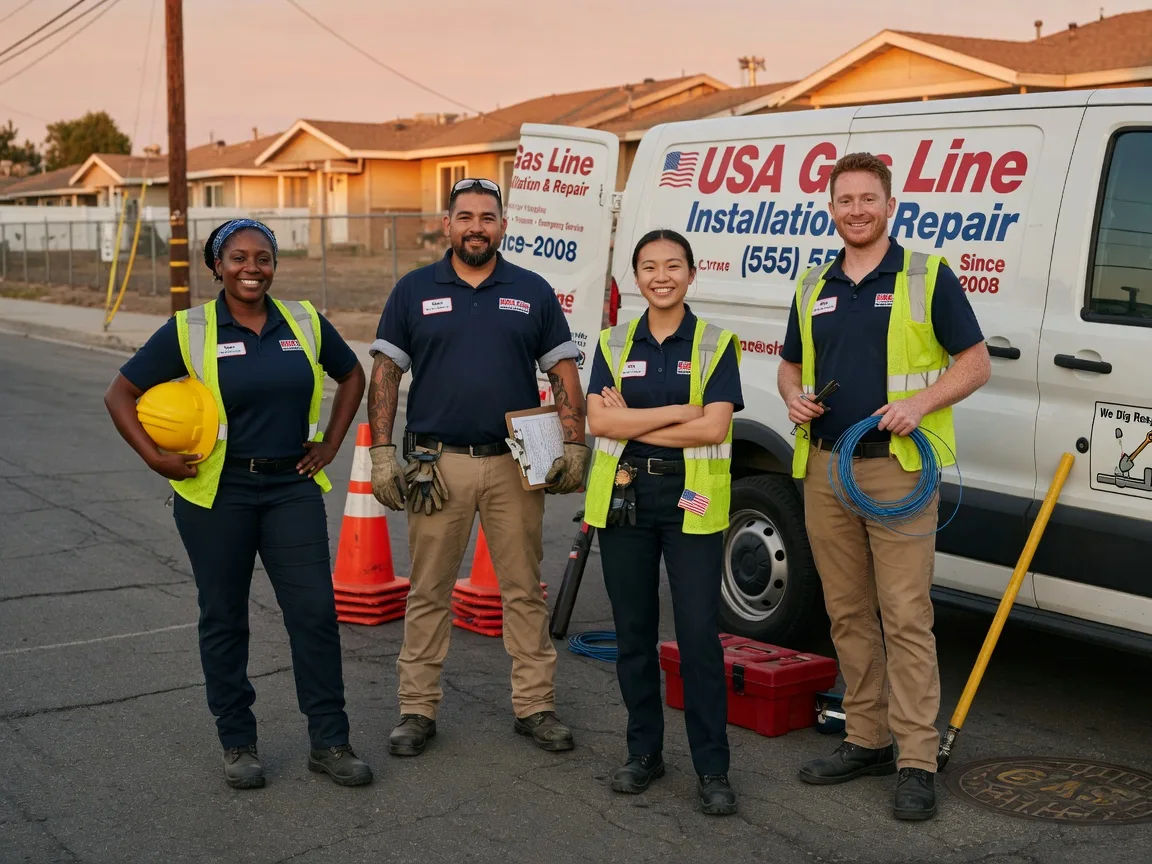 Gas Line Installation company in Yolo, CA